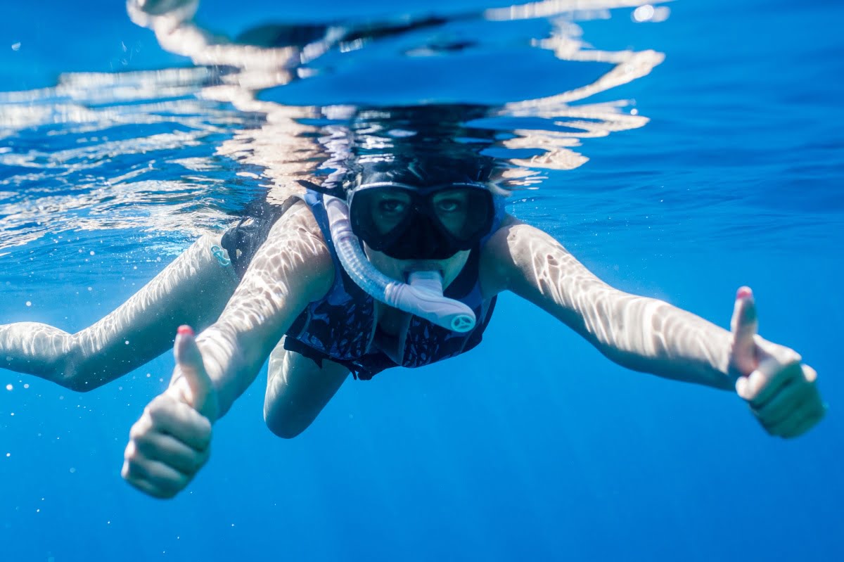Snorkeling in German Channel Palau Travel
